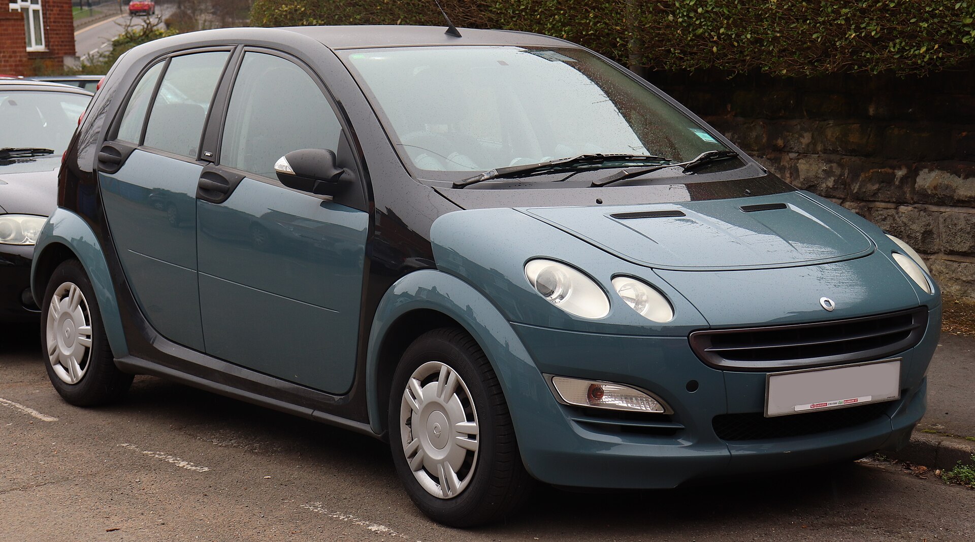 smart forfour W454 del 2005 vista anteriore a tre quarti
